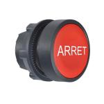 SCHNEIDER ELECTRIC Harmony xb5 - tte bouton poussoir - affleurant - 22 - rouge - texte 'arret' ZB5AA433