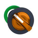 SCHNEIDER ELECTRIC Harmony xb5 - tte bouton  manette lumineux - flush - 2 pos fix - orange ZB5FK1253