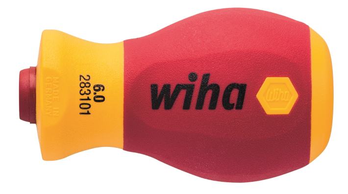 Photo Manche de tournevis porte-embout isol Stubby | Ref : 41229