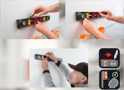 Vignette 2 produit Niveau  bulles pour lectricien  | Ref : 42074