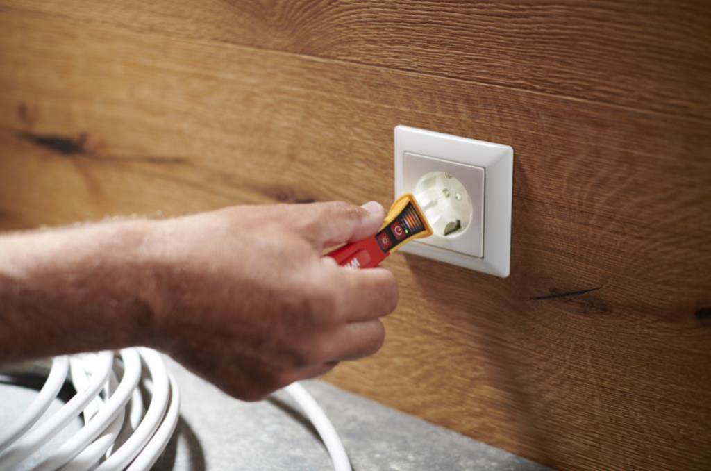 Vignette 2 produit Détect. tension sans contact, lumineux, sonore 12-1000V. | Ref : 43797