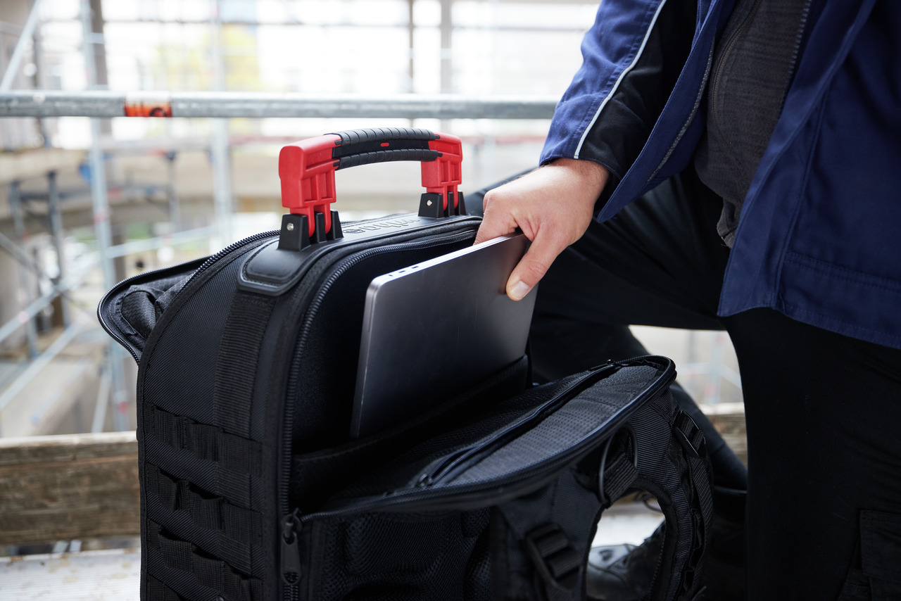 Vignette 3 produit Ref : 45529 | Sac � dos d\'outils m�canique 41pcs