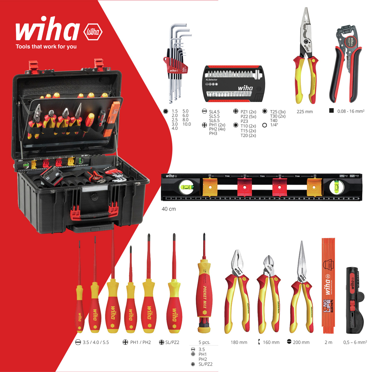 Vignette 3 produit Ref : 45795 | Trolley d'outils lectricien XL 2