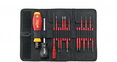 WIHA Jeu slimtorque. 18 pcs. 3.0-4.0-5.5-6.5-pz1-pz2-sl/pz1-sl/pz2-t10-t15-t20-t25 36791