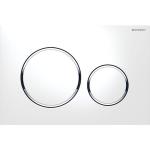 GEBERIT SARL Sigma20r dt blanc, chr bri 115.882.KJ.1