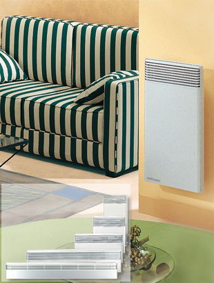 Photo Radiateur BRIO haut 500w blanc | Ref : 1337-1PB