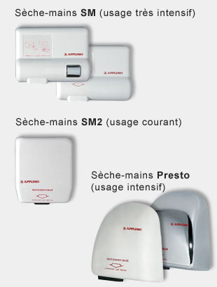 Photo S�che-mains infrarouge 2750w blanc | Ref : 6011-1AA