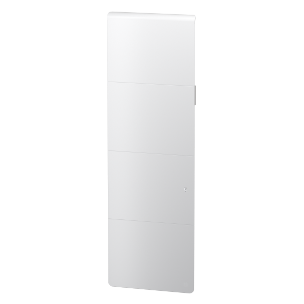 Photo Axoo radiateur - Vertical - 2000W - Blanc satin - Inertie fonte active - 100% cOOnnect - Fonctions d\'conomies avances conformes aux CEE - Dtection d\'ouverture de fentre et de prsence - Origine France Garantie. | Ref : NEN3087SEEC