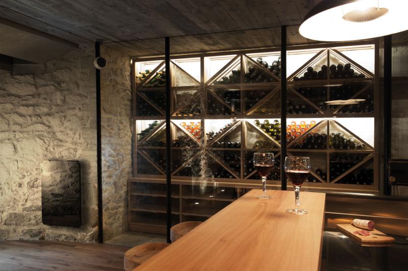 Photo CAMPAVER ULTIME 3.0 Bas 1200W Noir Astrakan Radiateur rayonnant � inertie pilot�e en glace de verre massive | Ref : CMED12HSEPB