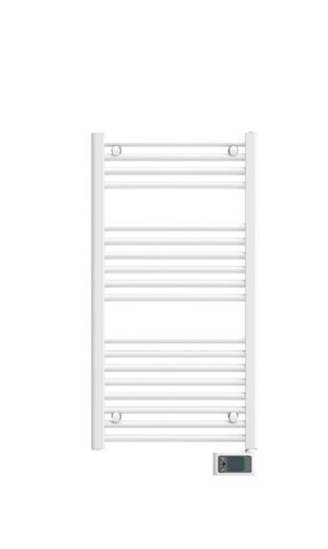 Photo Nao sche-serviettes  500W  fluide caloporteur de largeur 50 cm - Coloris blanc - Commande avec ecran LCD en partie basse de l\'appareil. | Ref : M121311