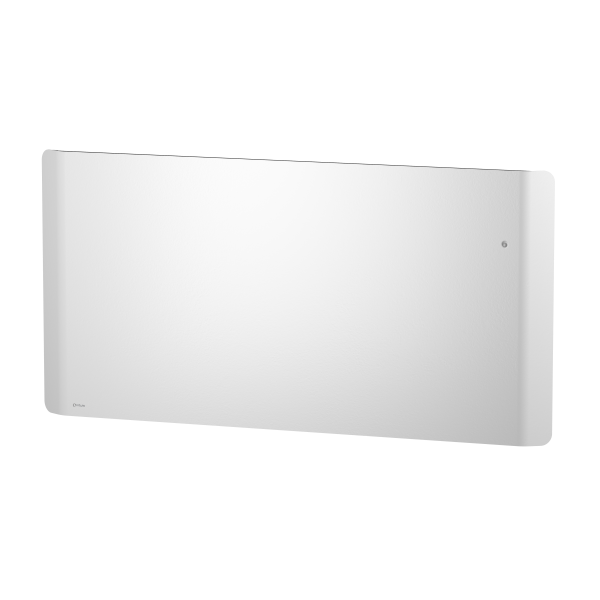 Photo Calidoo nativ - horizontal - 2000W - blanc satin -Radiateur connect design-Inertie fonte et  triple lements chauffants-optimisation des apports gratuits - priorit faade-auto effacement priode de pointe - Fonctions d\'conomies avance | Ref : M152117