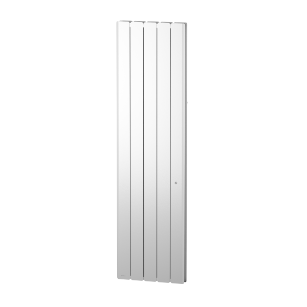 Photo Beladoo nativ - vertical - 1000W - blanc satin -Radiateur connect design  fonte active- bon compromis entre inertie et ractivit-Format compact pour un gain de place- Fonctions d\'conomies avances | Ref : M153213