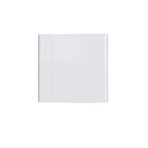 MULLER INTUITIV Chamane radiateur horizontal - 750 watts - blanc satin - inertie fonte active - dtection d\'ouverture de fentre - programmable - connectable avec intuis connect with netatmo - origine france garantie. M119112