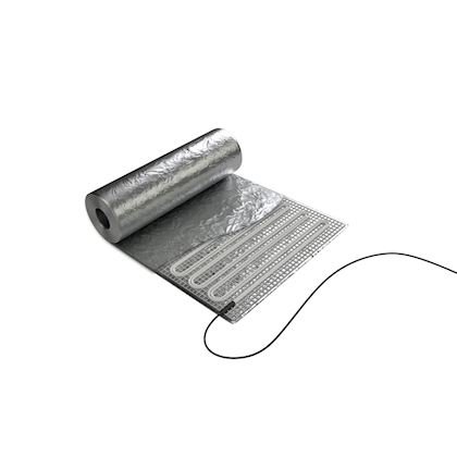 Photo Plancher Rayonnant Electrique Soleka parquet flottant 100W/m2 8m2 800W | Ref : 120405