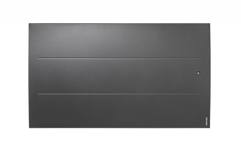 Photo Radiateur connect Oniris pilotage intelligent horizontal 1000W gris toil | Ref : 503909