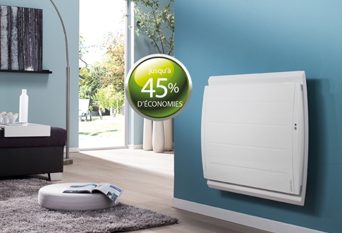 Photo Radiateur chaleur douce � inertie Maradja bas 750w | Ref : 505607