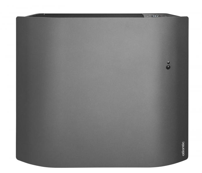 Photo Radiateur connect� Divali pilotage intelligent horizontal 1000W gris �toil� | Ref : 507624