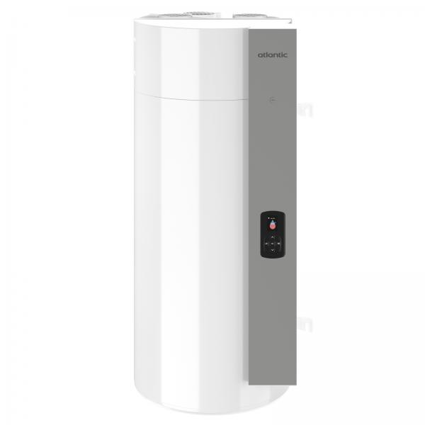 Photo Chauffe-eau thermodynamique Calypso connect en wifi vertical mural CC 150L. fluide frigo propane | Ref : 234512