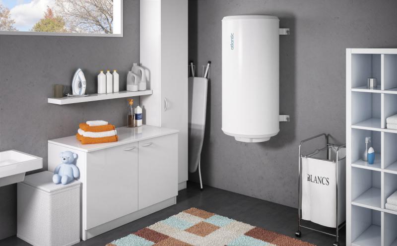 Vignette 2 produit Chauffe-eau lectrique Chauffo blind vertical mural 050L | Ref : 321105       