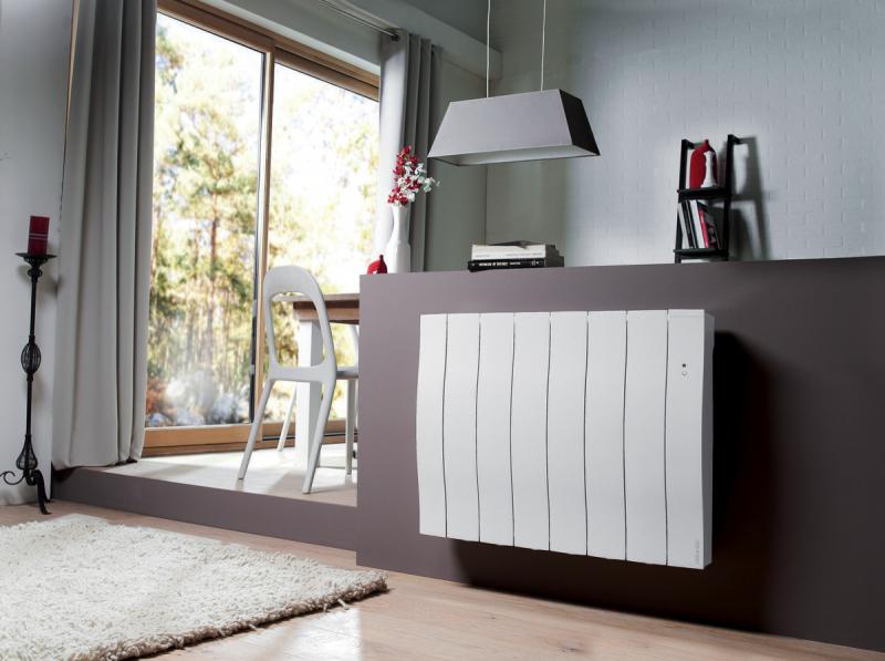 Vignette 2 produit Radiateur connect Galapagos pilotage intelligent horizontal 2000W blanc | Ref : 500620