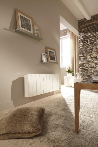 Vignette 2 produit Radiateur connect Galapagos bas 0700W blanc | Ref : 502907