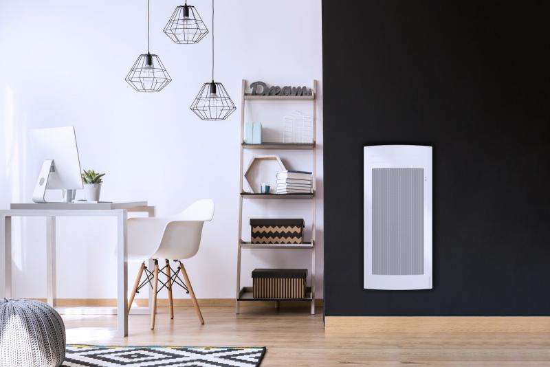 Vignette 2 produit Rayonnant intelligent et connect Tatou vertical 1500W blanc | Ref : 666425