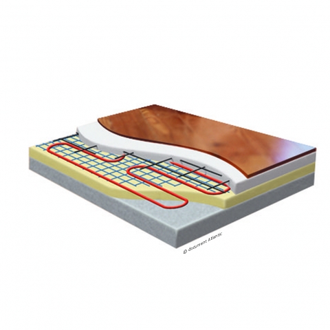 Vignette 3 produit Ref : 120240 | Plancher Chauffant Domocable L85 2400W (Kit Cable)