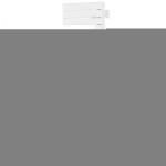 ATLANTIC RECS Radiateur sche-serviettes connect wifi - nefertiti asymtrique mt  droite sans ventilo 500w blanc brillant 850006