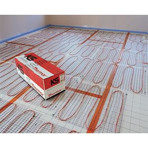 Photo Plancher chauffant rayonnant lectrique KS largeur 85 cm sans thermostat 0975W | Ref : 480131