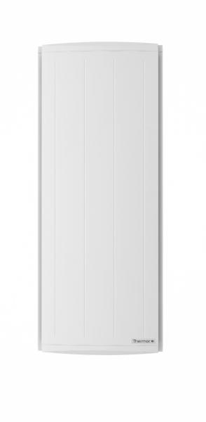 Photo Radiateur chaleur douce Mozart digital vertical blanc 1500W | Ref : 475351