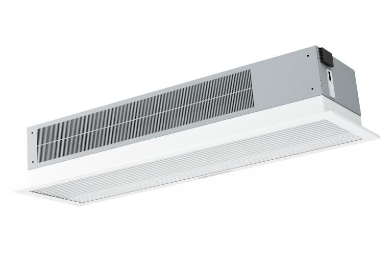 Photo Rideau d\'air encastré 150Cm - 6/9 KW | Ref : 486107