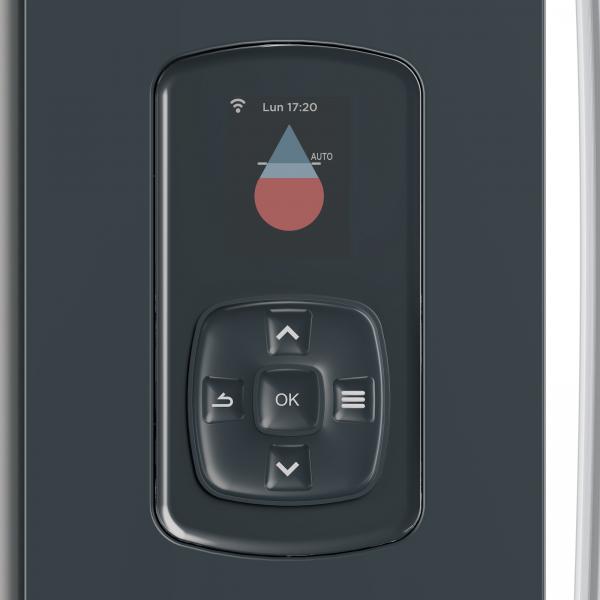 Photo Thermodynamique - A�romax 6 - vertical mural 150L. livr� avec raccord di�lectrique 2 joints � installer sur le piquage eau chaude. tube d\'�vacuation des condensats. 2 plaques de fixation murale rapide | Ref : 296112