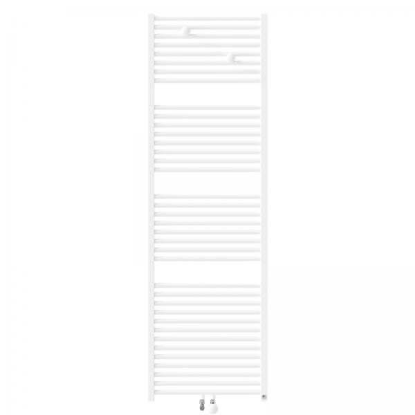 Photo Radiateur sche-serviettes Riva 4 Eau Chaude 924W blanc brillant raccordement central | Ref : 471609