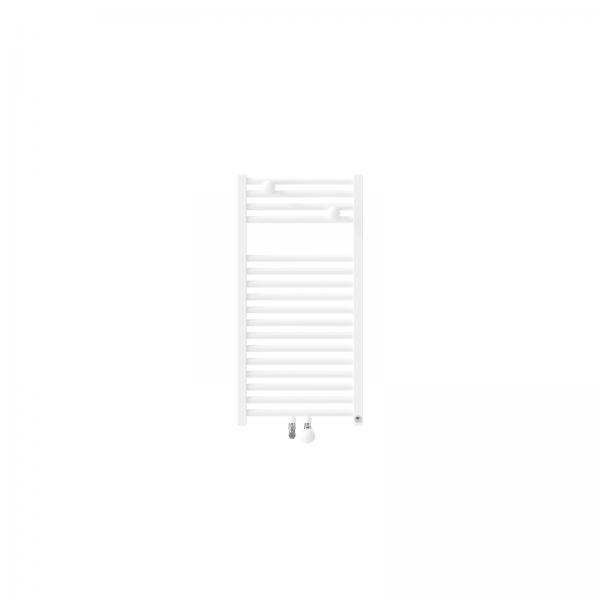 Photo Radiateur sche-serviettes Riva 4 Eau Chaude troit 314W blanc brillant raccordement central | Ref : 471610