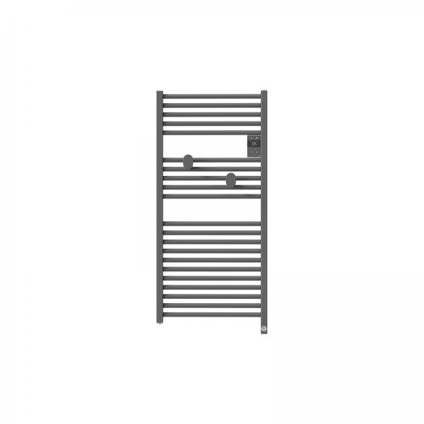 Photo Radiateur sche-serviettes connect Riva 5 500W Gris menhir | Ref : 471625