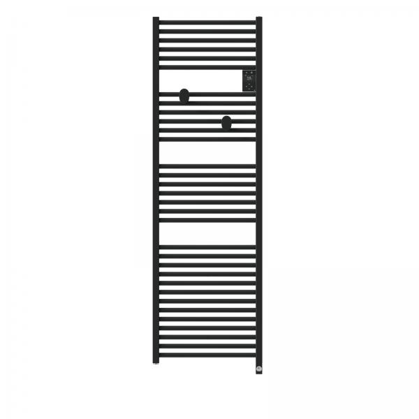 Photo Radiateur sche-serviettes connect Riva 5 750W Noir carbone | Ref : 471627