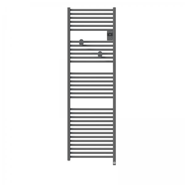 Photo Radiateur sche-serviettes connect Riva 5 750W Gris menhir | Ref : 471628