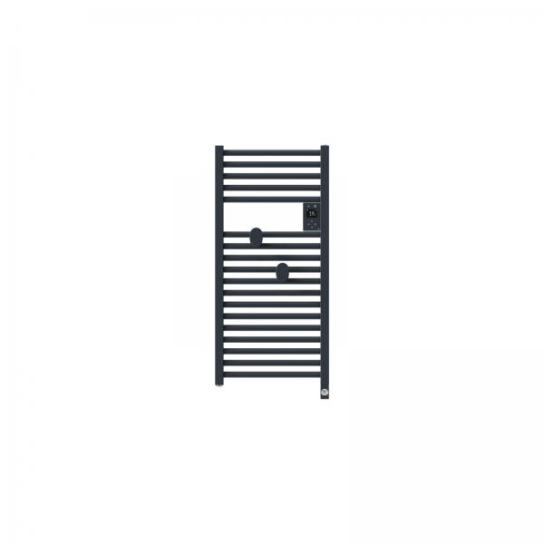Photo Radiateur sche-serviettes connect Riva 5 Etroit 300W Gris ardoise | Ref : 471647