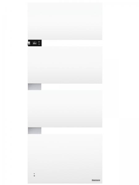 Photo Sche-serviettes Symphonik mt  gauche 1750W gris roche  / alu bross | Ref : 492613