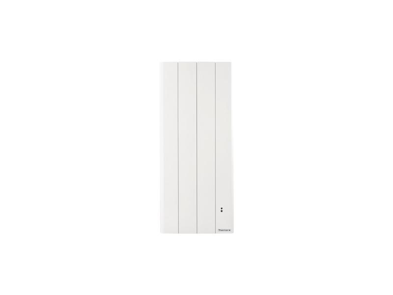 Photo Radiateur Chaleur douce Bilbao 3 vertical blanc 1000W | Ref : 494831