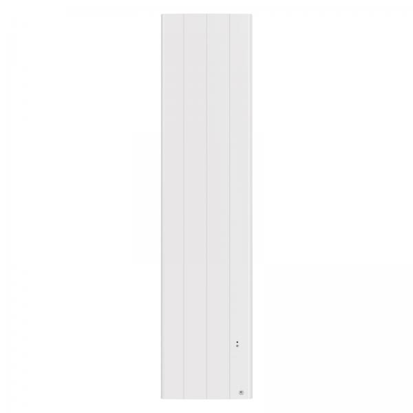 Photo Radiateur chaleur douce connect Bilbao 4 vertical 1800W Blanc brillant | Ref : 494834