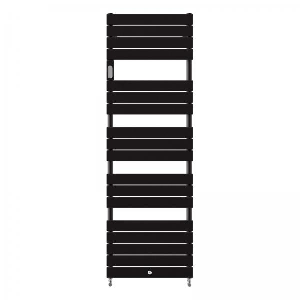 Photo S�che-serviettes Riviera 2 eau chaude 0861W noir carbone | Ref : 496111