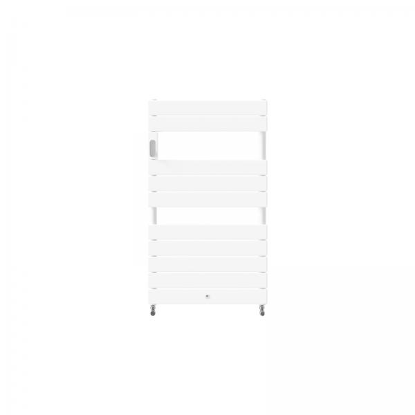 Photo Radiateur Sche-serviettes - Riviera 2 eau chaude 0491W blanc brillant - Livr avec 1 patre intgre | Ref : 498112