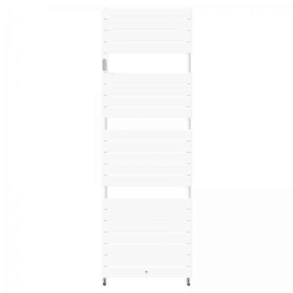 Photo S�che-serviettes Riviera 2 eau chaude 0973W blanc brillant | Ref : 498115