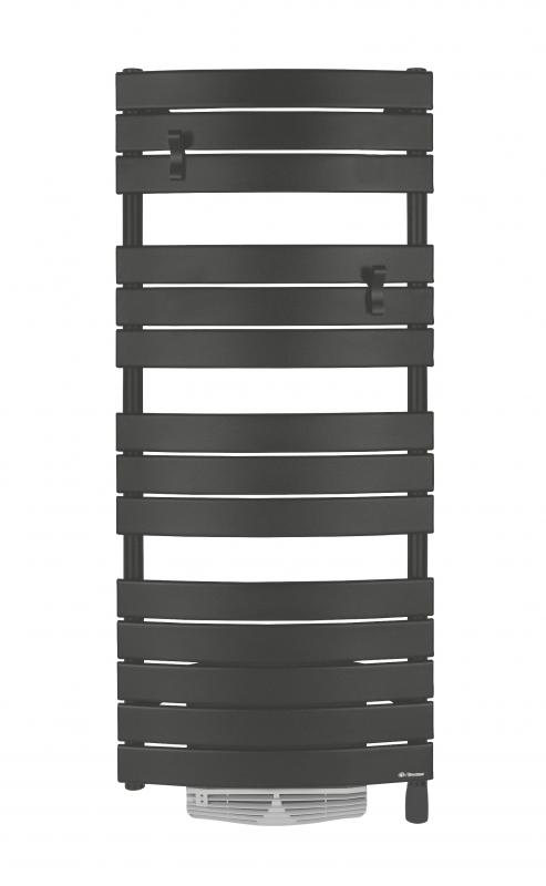 Vignette 2 produit Sche-serviettes Riviera avec soufflerie 1750W gris ardoise | Ref : 498604