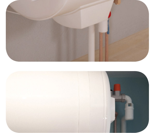 Vignette 2 produit Chauffe-eau �lectrique Blind� 100L vertical mural standard | Ref : 261049