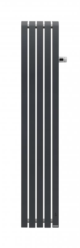 Vignette 2 produit Radiateur Chaleur douce Mythik vertical gris ardoise 1250W | Ref : 460253