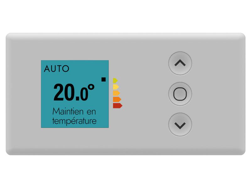 Vignette 2 produit Rayonnant Connect motion 4 horizontal blanc 1000W | Ref : 423886