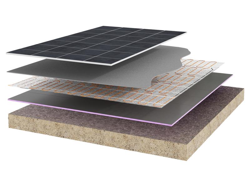 Vignette 2 produit Plancher chauffant rayonnant Electrique Mozaïk 150W/m² 8m² 1200Watts | Ref : 480143