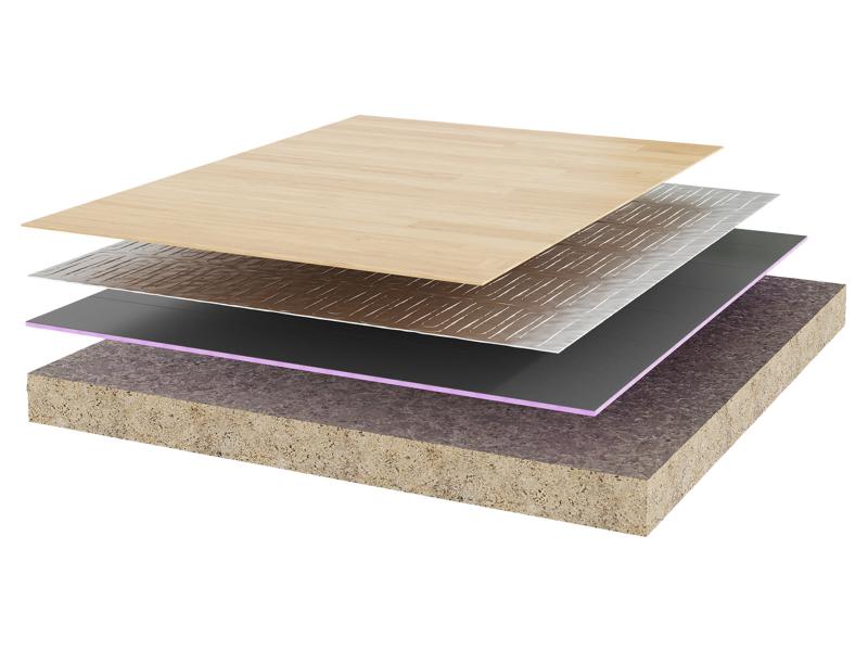 Vignette 2 produit Plancher chauffant rayonnant Electrique Mozak parquet 100W/m 2,5m 250Watts | Ref : 480153